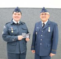 Cadet Boycott and Captain Henry (CO)