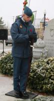 Standing Vigil at the Hanover Cenotaph