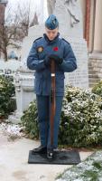 Standing Vigil at the Hanover Cenotaph